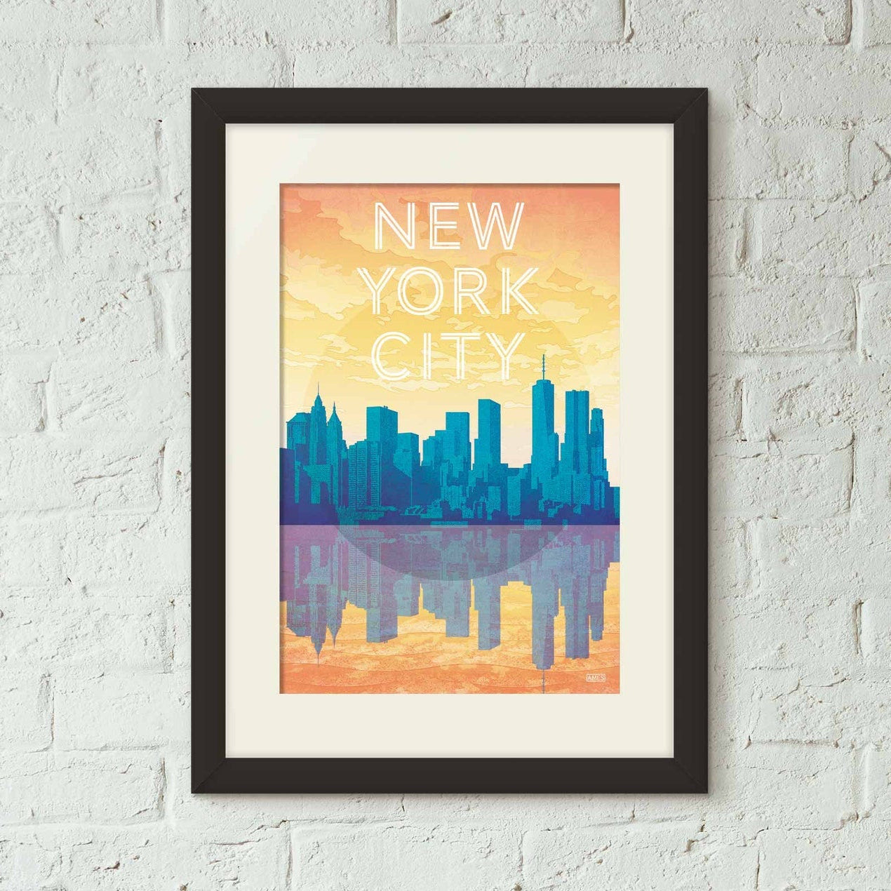 New York City Travel Poster