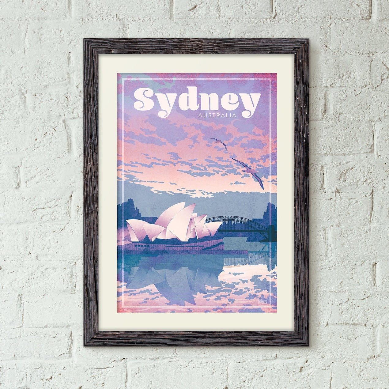 Sydney Australia Travel Poster
