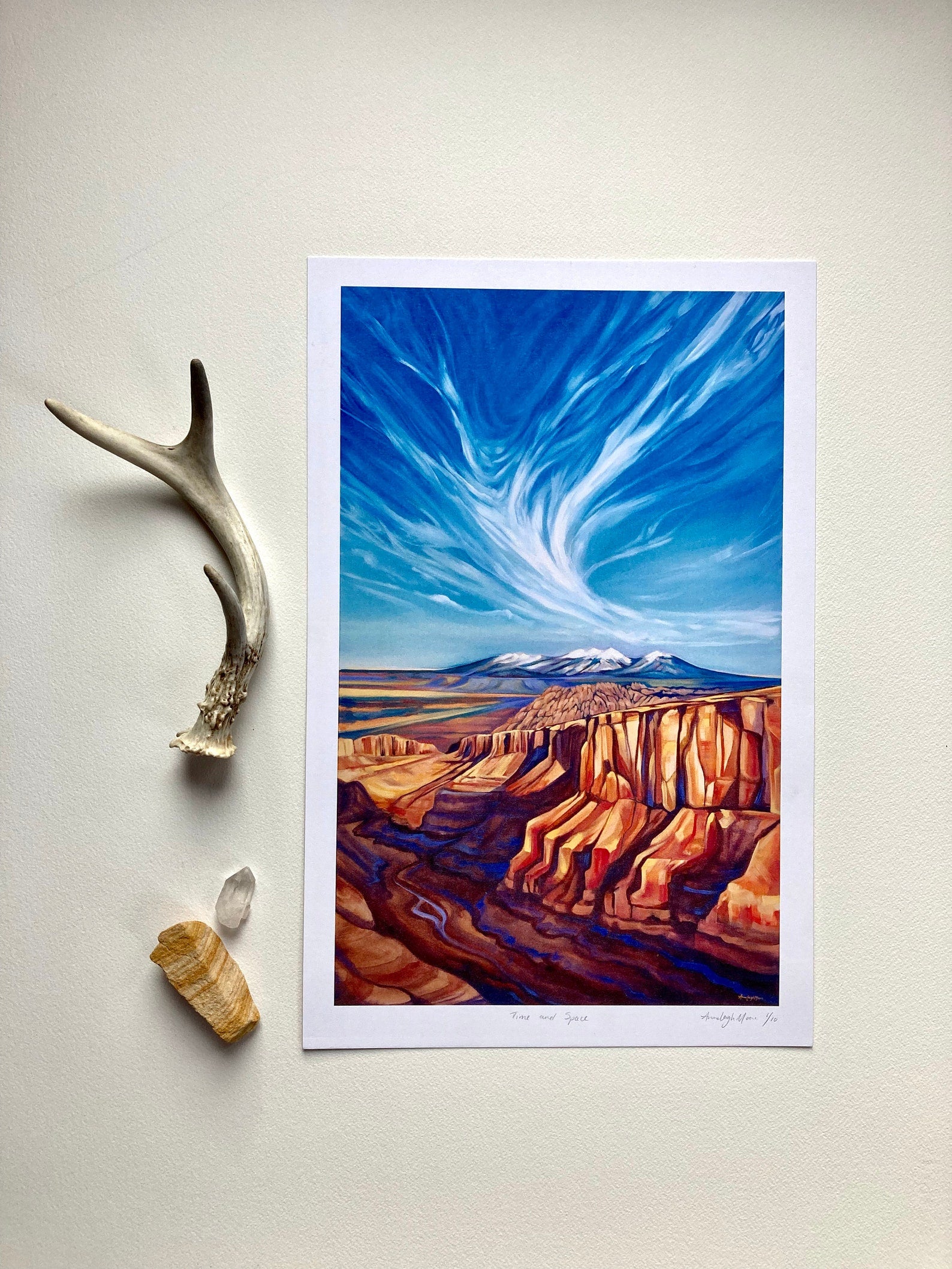 Time and Space Print