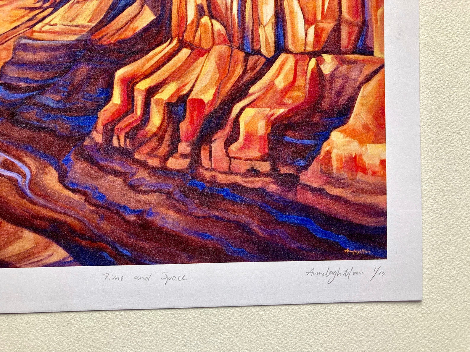 Time and Space Print