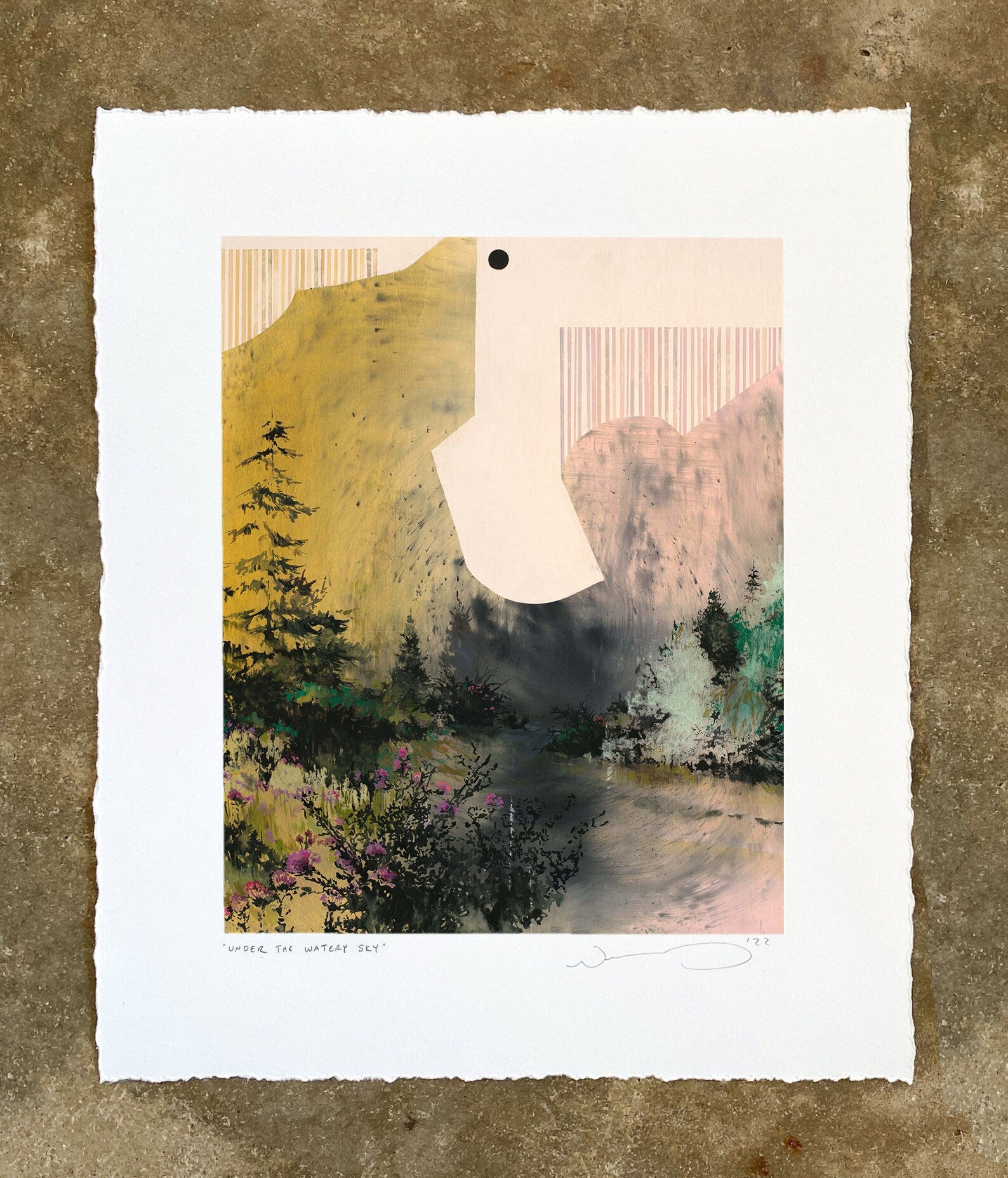 Under the Watery Sky Print