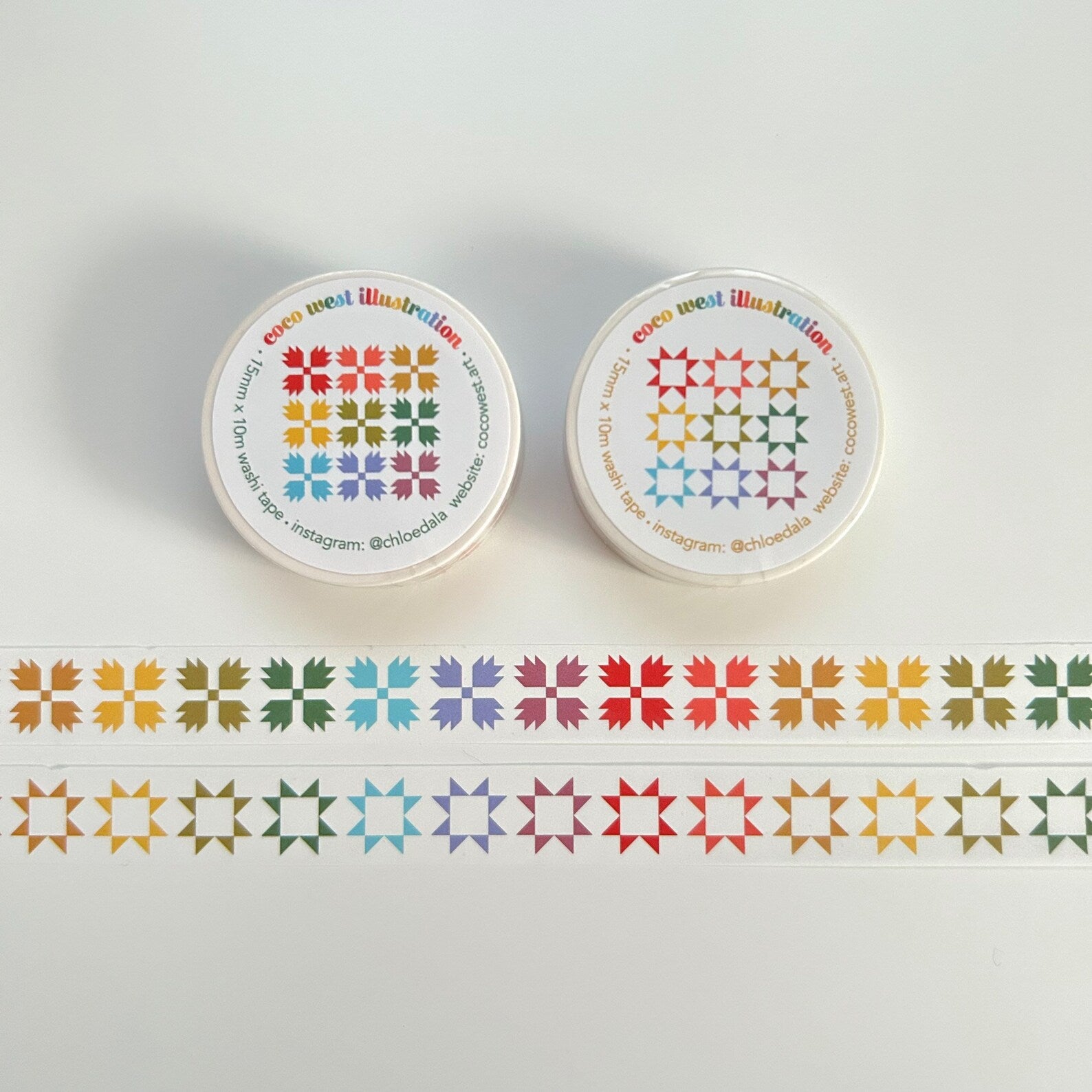Washi Tape - Coco West Illustration