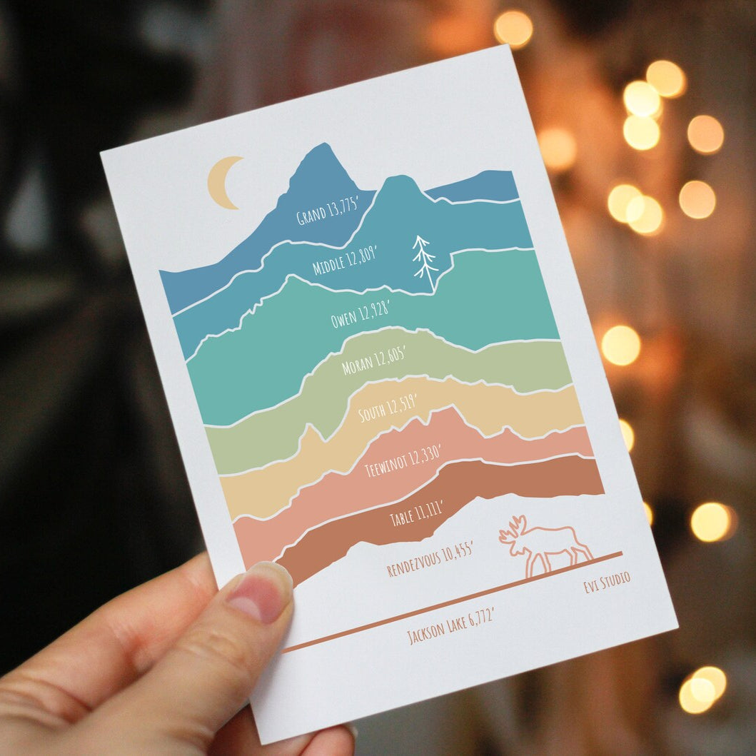 Teton Elevations Card