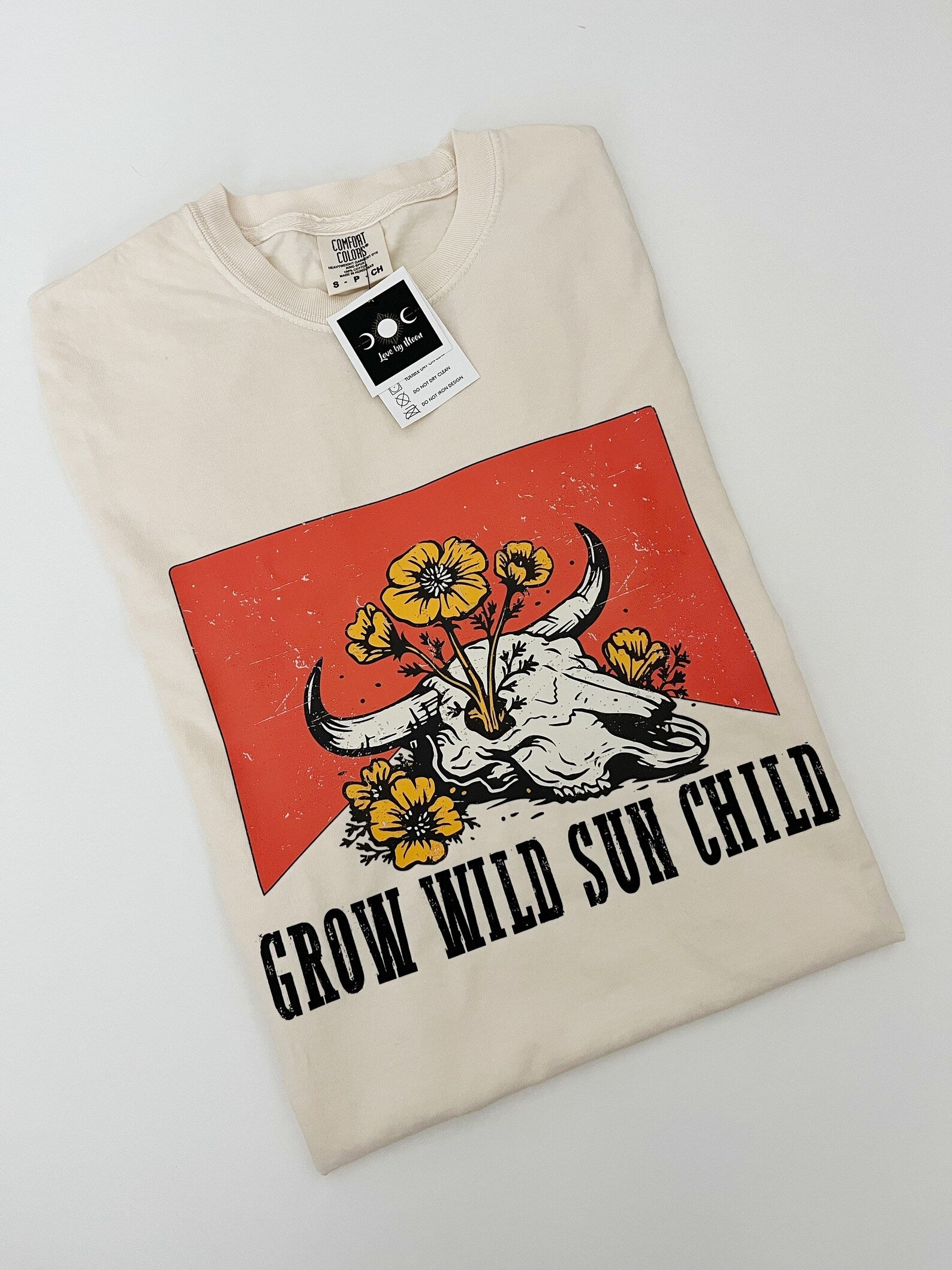 Grow Tee - Rust - Love by Moon