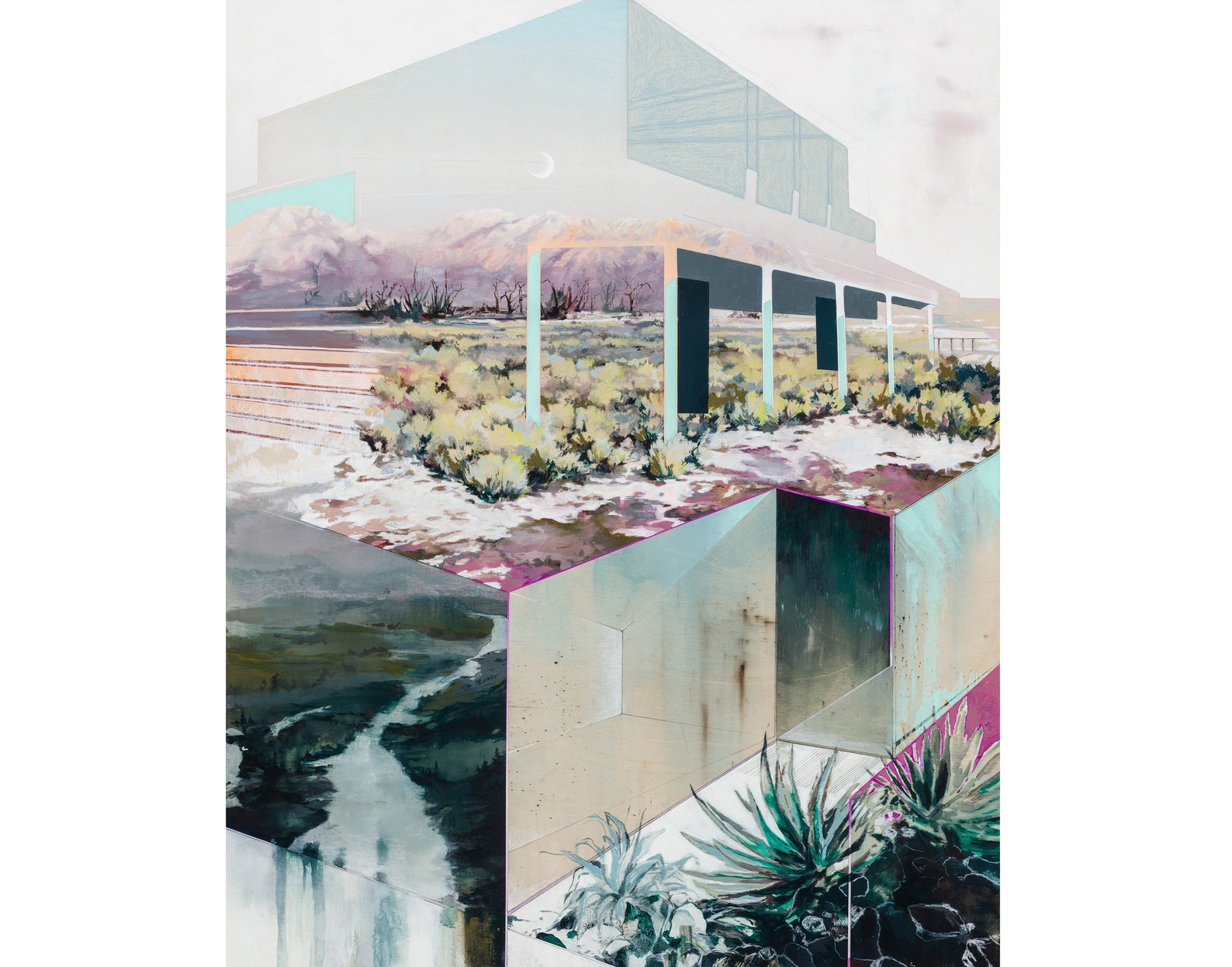 Mellow Moon Print