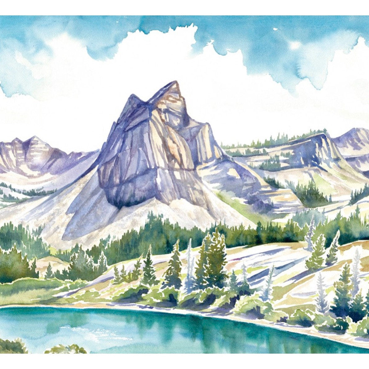 Lake Blanch Print
