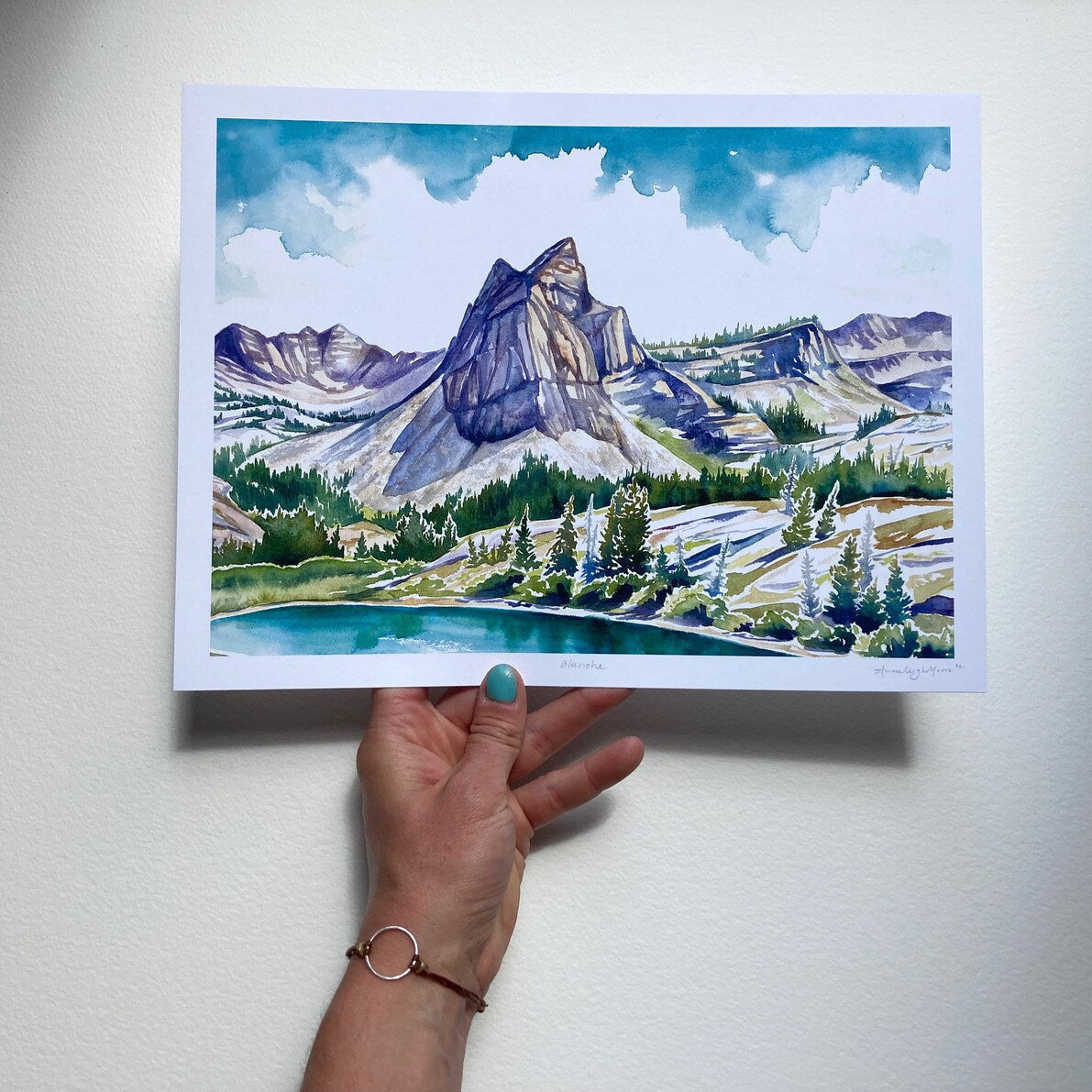 Lake Blanch Print