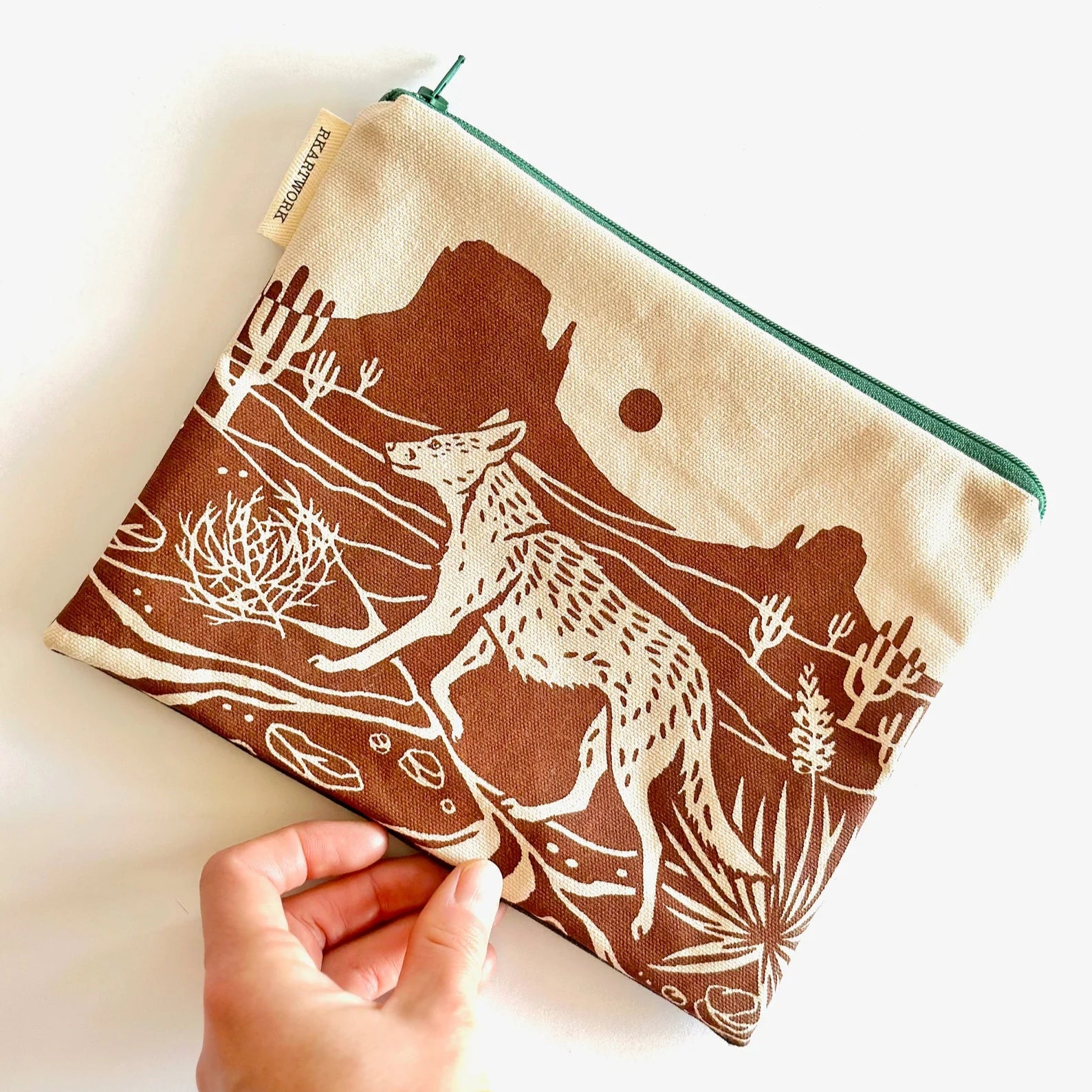 Large Zippered Pouch