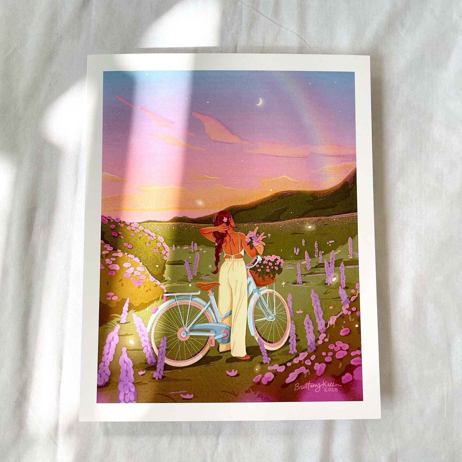 Rainbow Fields Print
