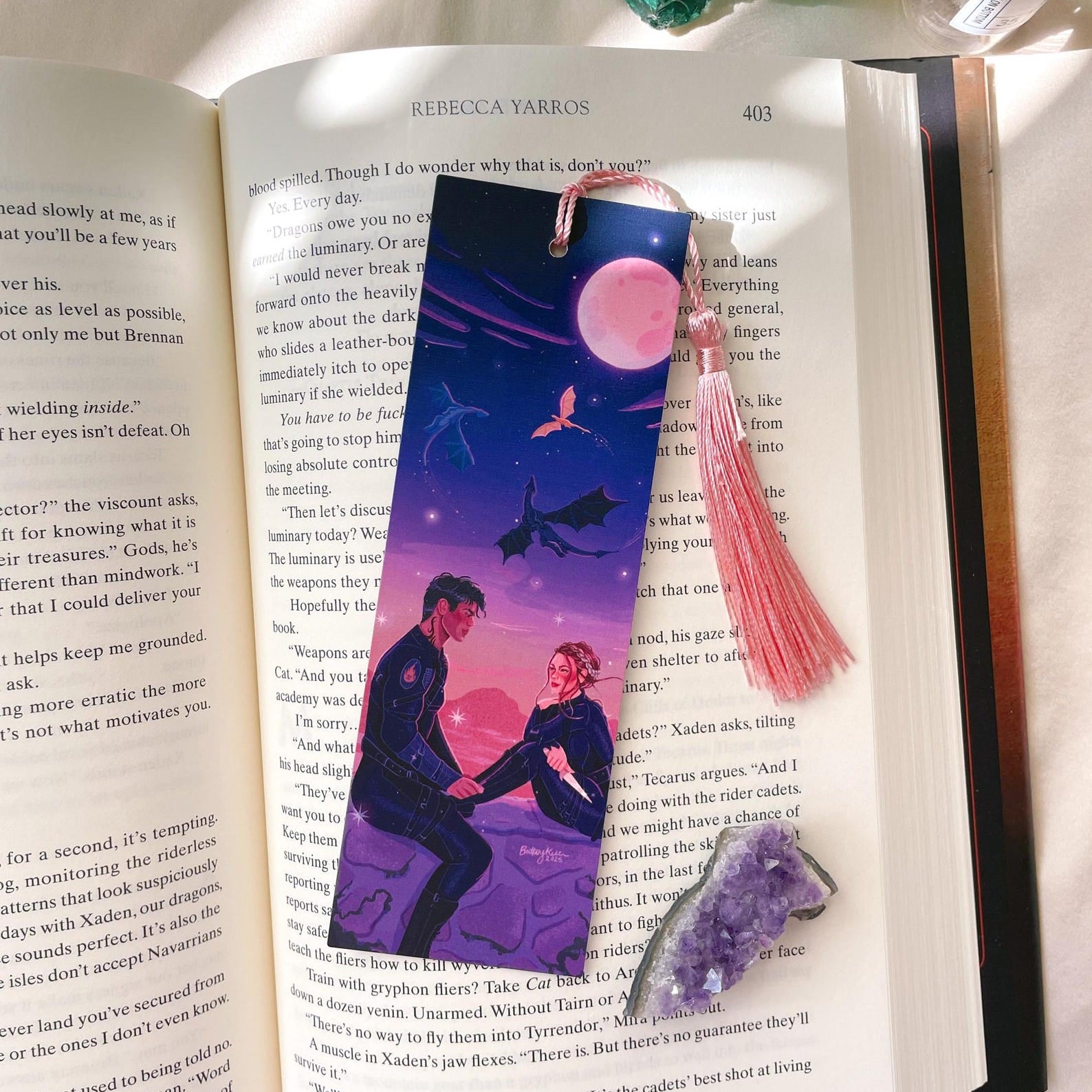 Fourth Wing Bookmark