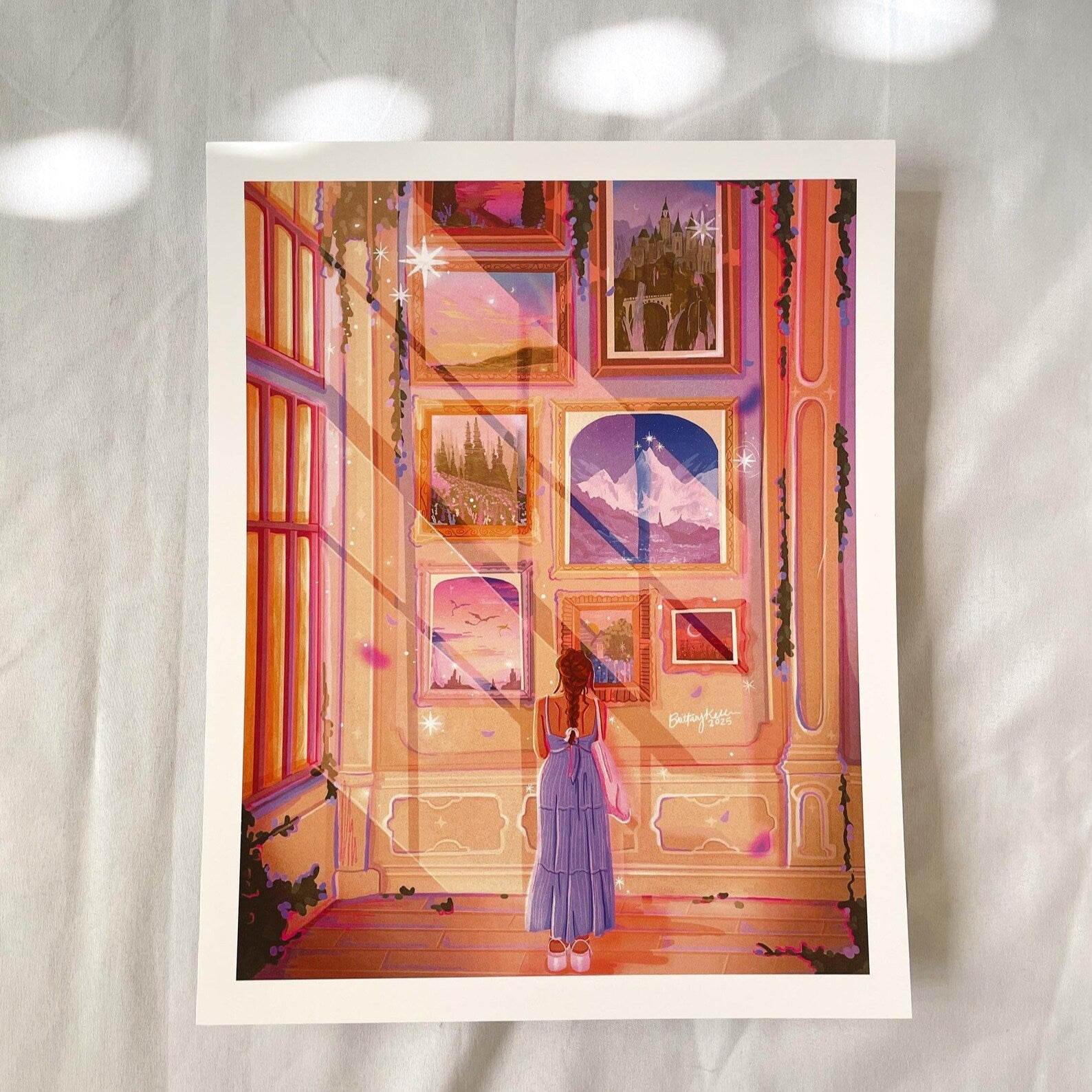 Bookish Art Museum Print