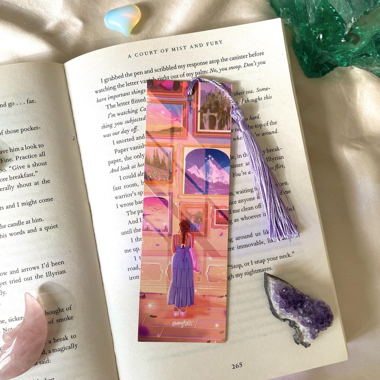 Bookish Art Museum Bookmark