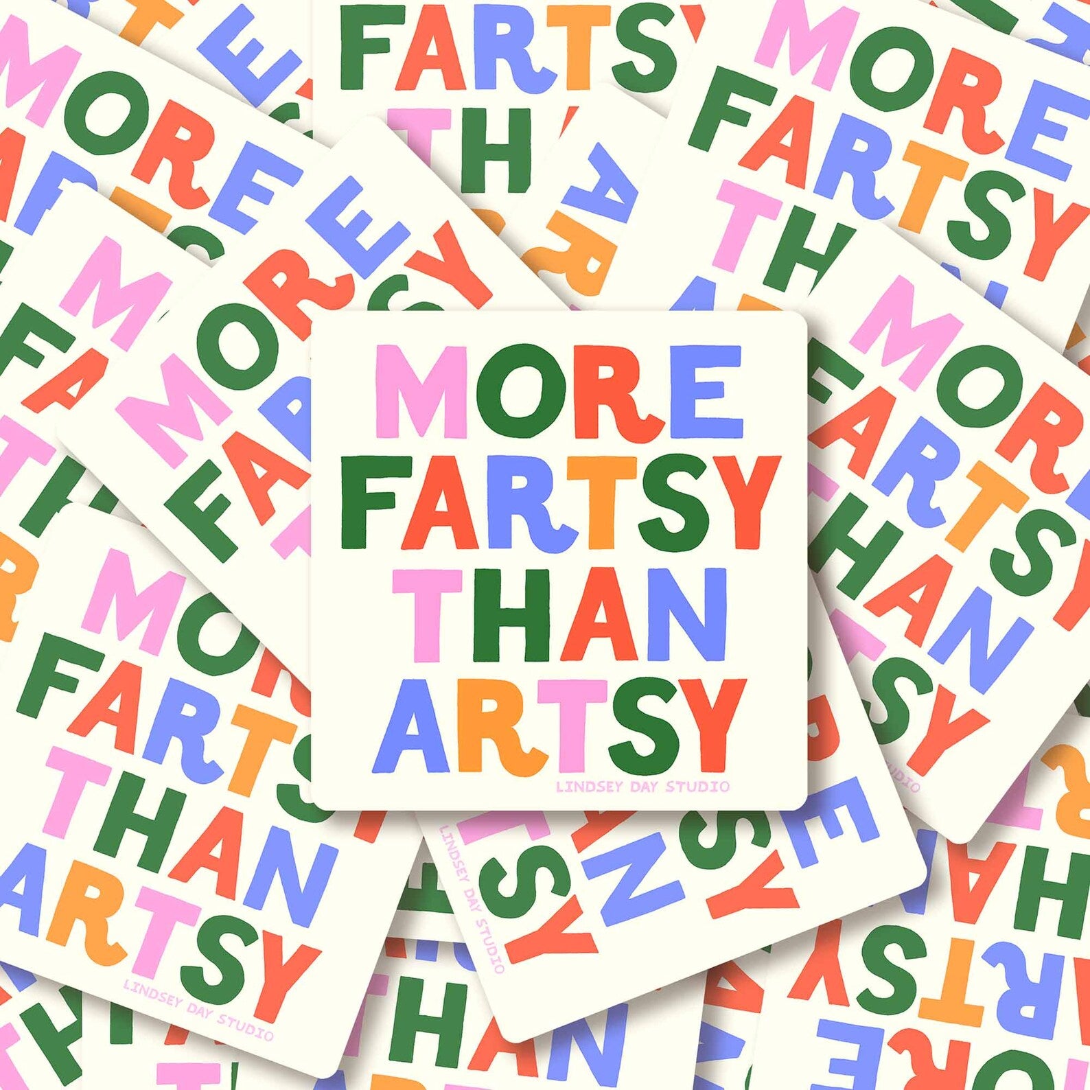 Artsy Fartsy Sticker
