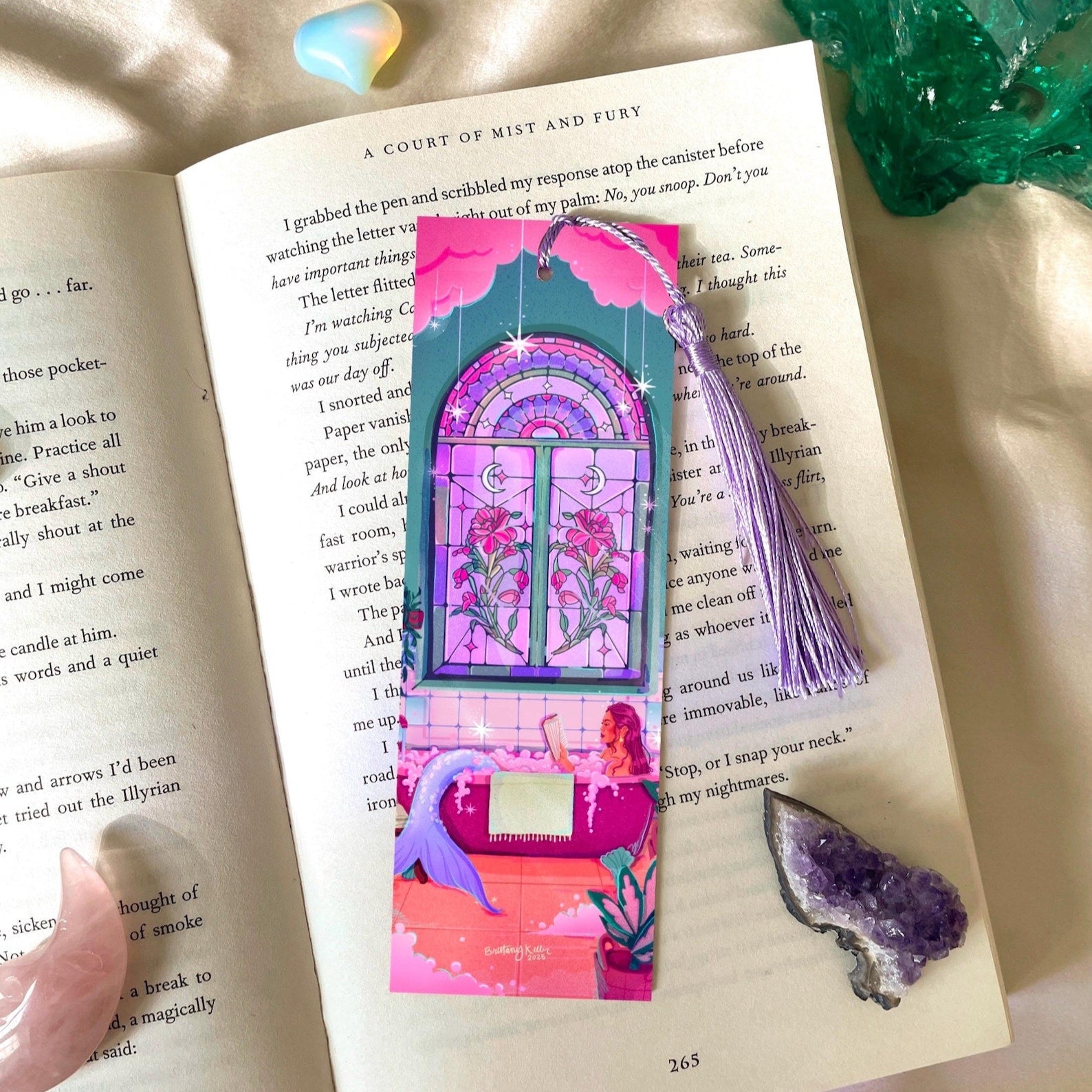 Mermaid's Bath Bookmark