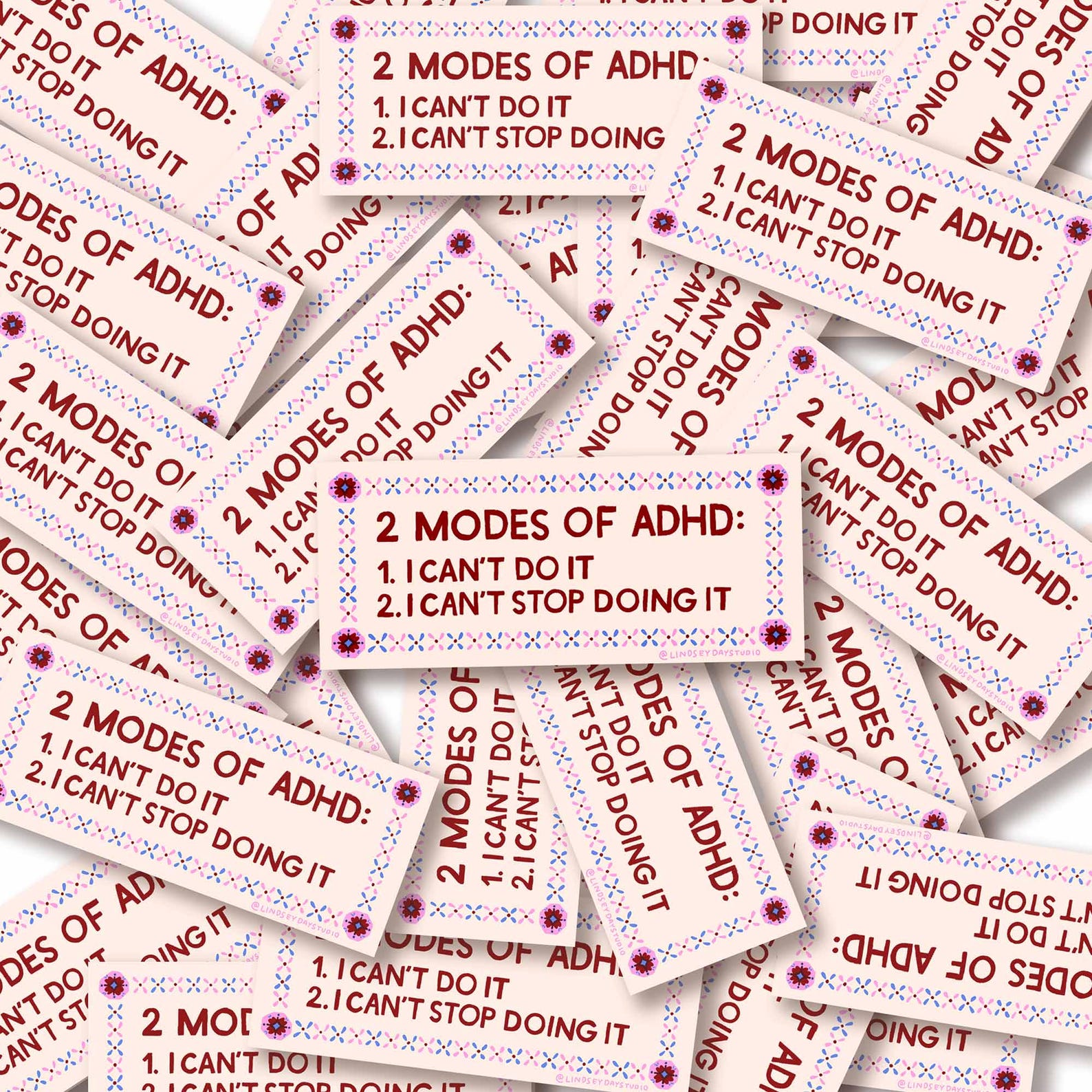 ADHD Sticker