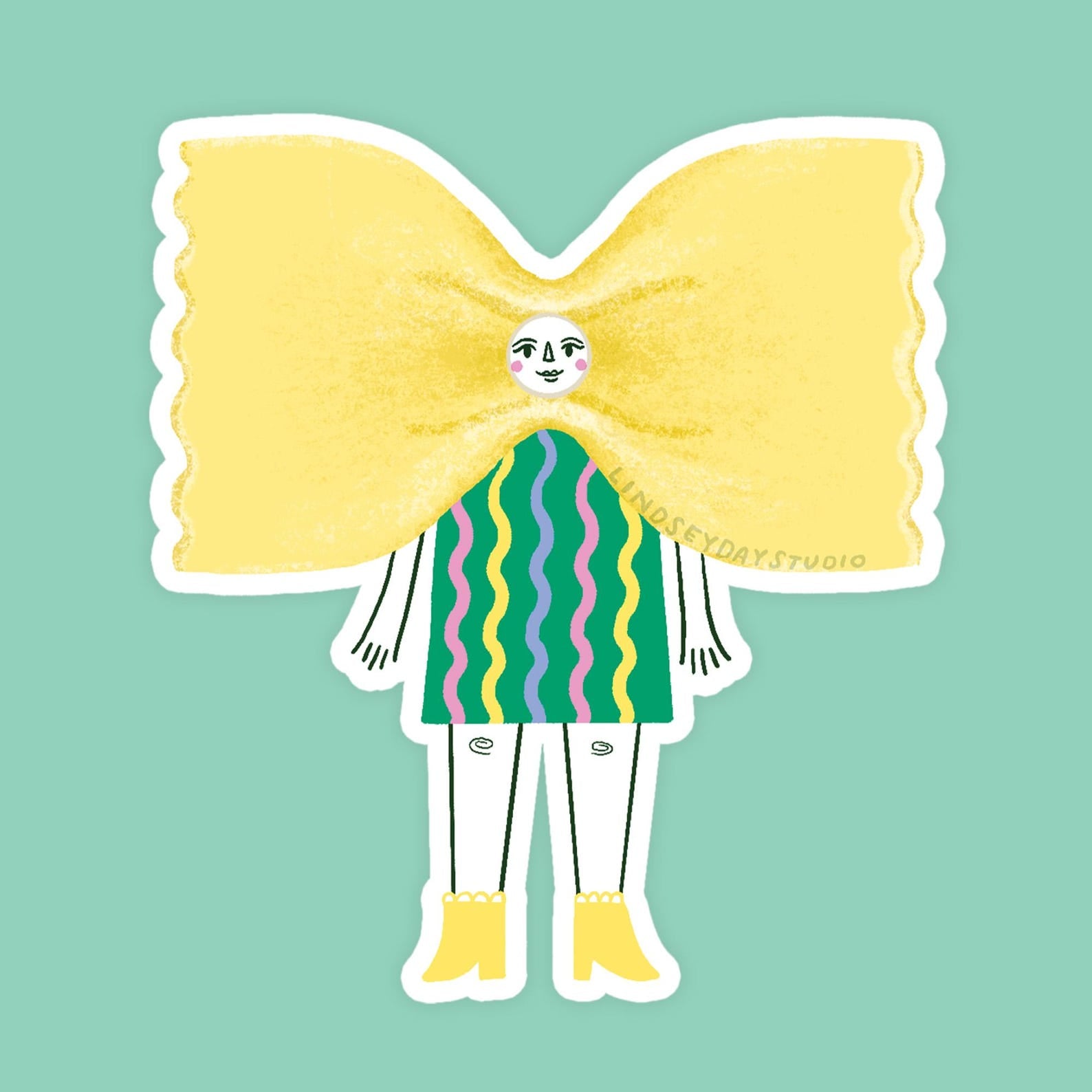 Pasta Friend Sticker