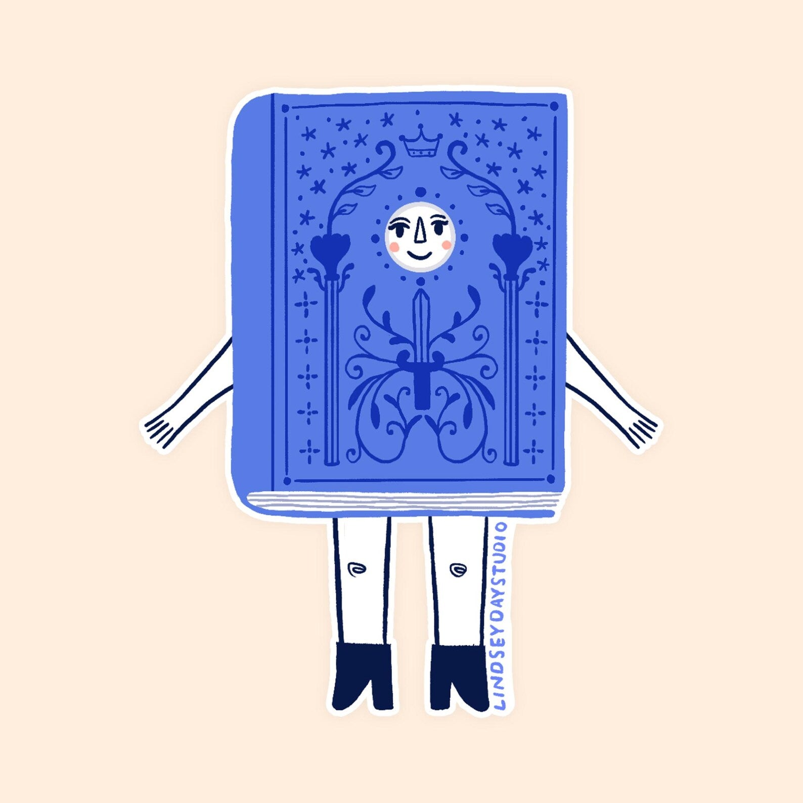 Fantasy Book Sticker