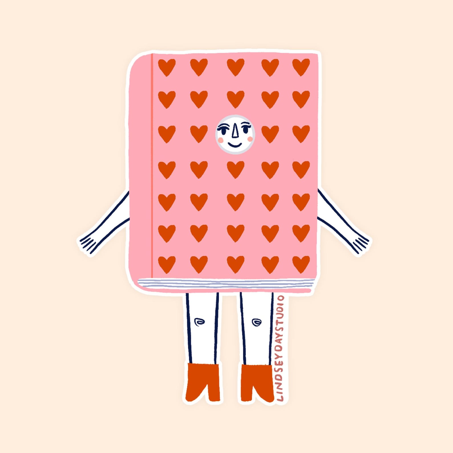 Romance Book Sticker