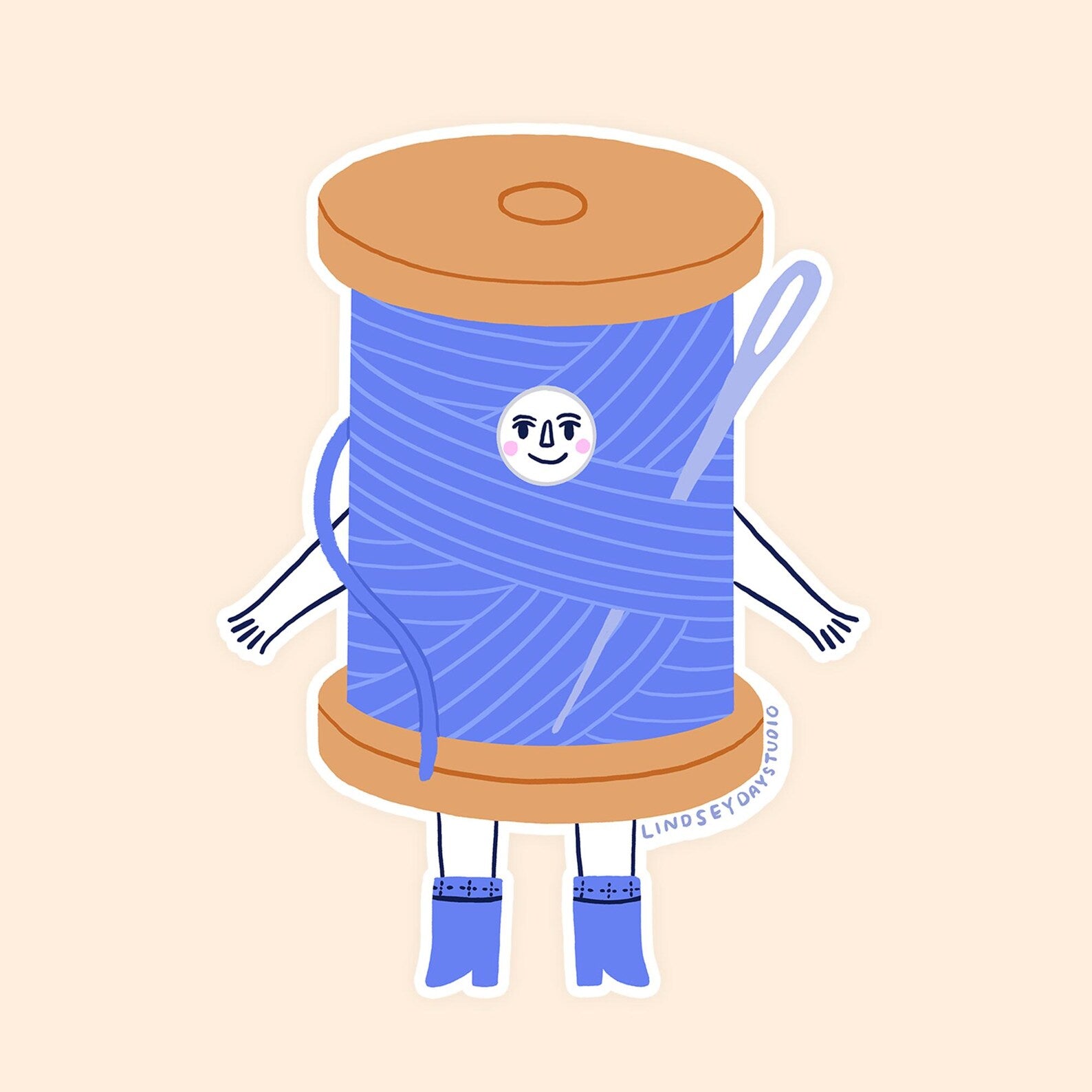Thread Friend Sticker