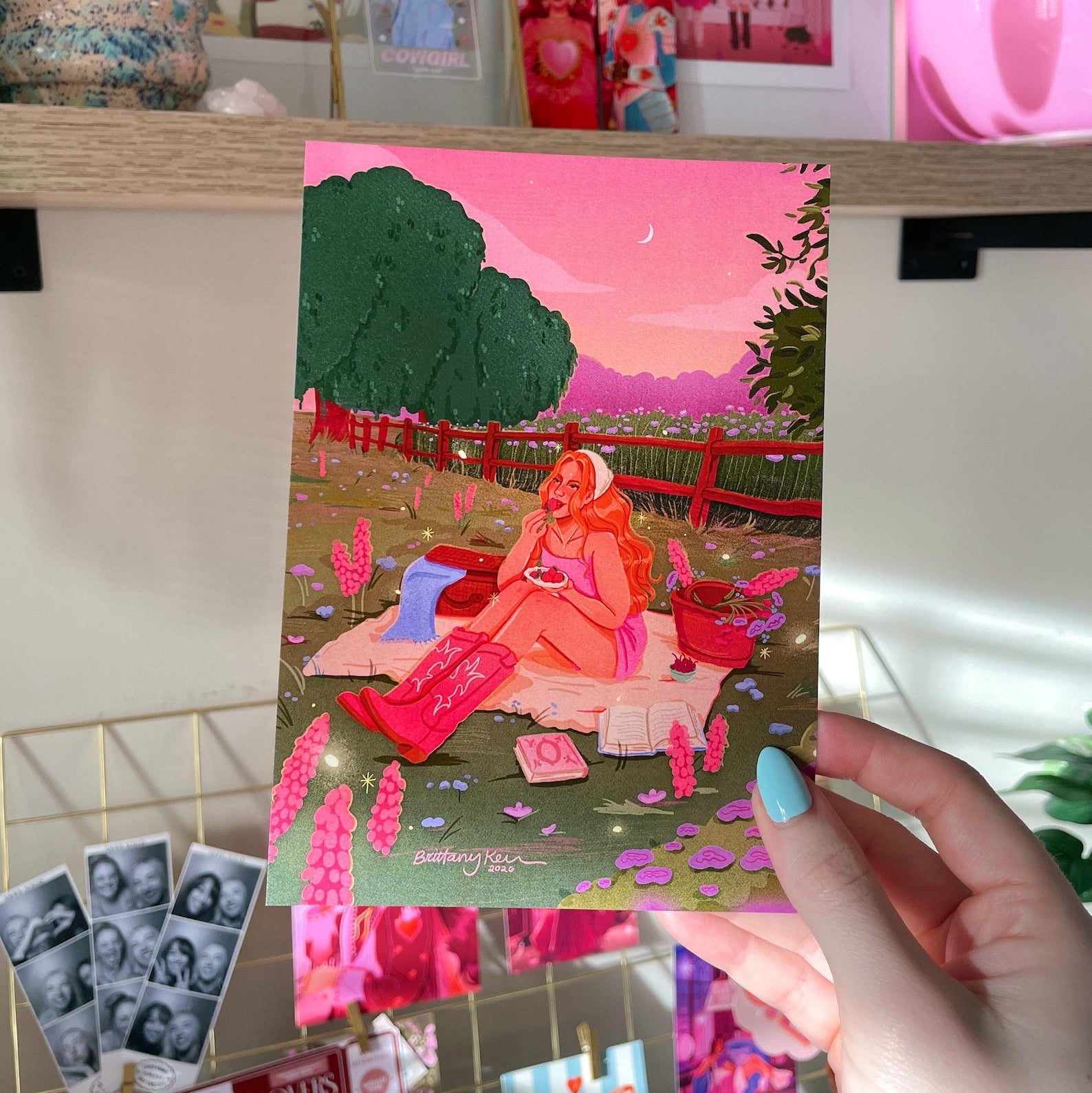 Strawberry Patch Print