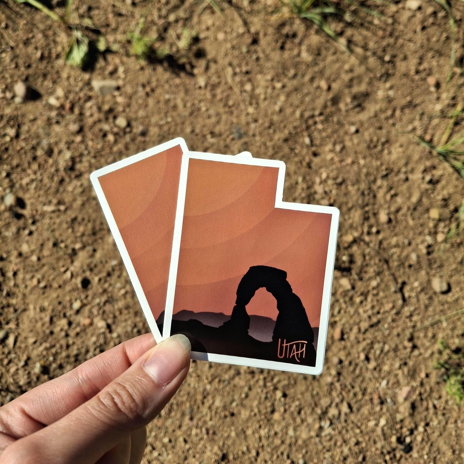 Utah Red Rock Sticker