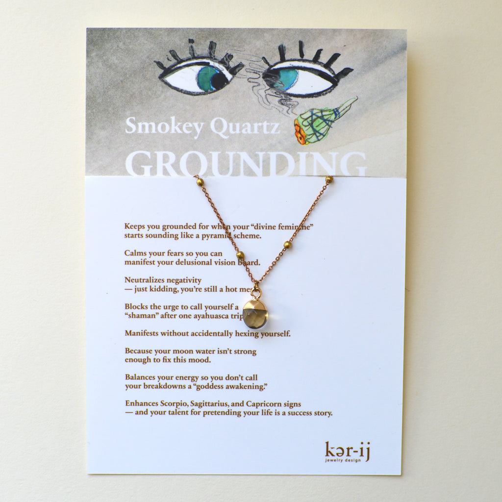 Snarky Healing Stone Necklaces