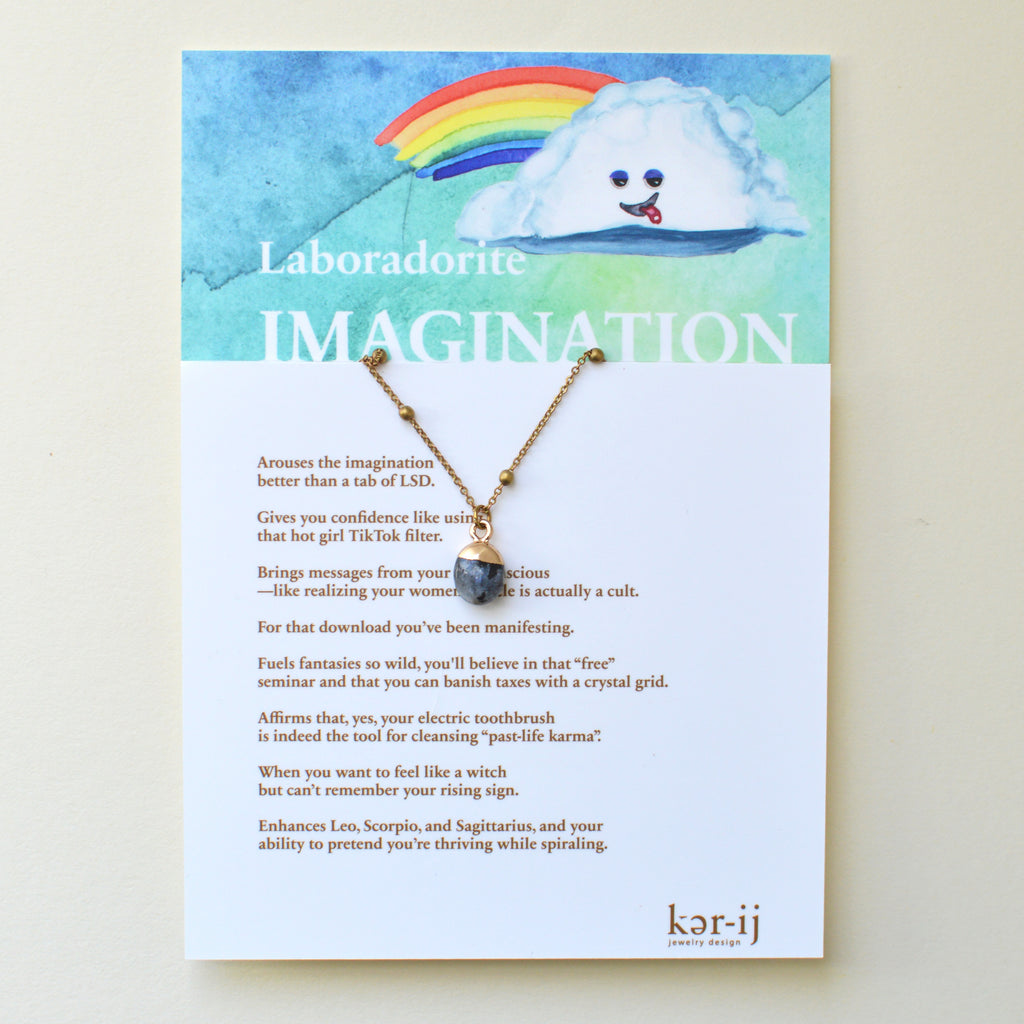 Snarky Healing Stone Necklaces
