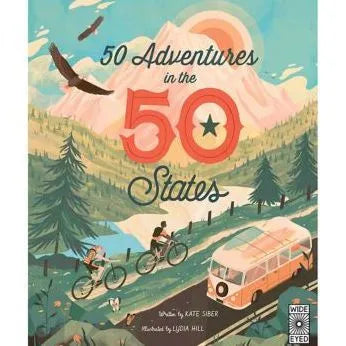 From the award-winning author of National Parks of the USA, Kate Siber, this stunning book showcases an amazing adventure activity to try in every single state. 50 Adventures in the 50 States features gripping outdoors activities, vividly illustrated and described alongside fascinating facts about the nature and geography of each activity location – the very best the U.S.A. has to offer budding young adventurers!