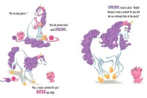 From the bestselling Itty-Bitty Kitty-Corn creators, Shannon Hale and LeUyen Pham, comes another heartwarming and hilarious Kitty and Unicorn story about feeling like a “third wheel”—and the enduring magic of true friendship  Kitty has a grand idea. “Let’s throw a kitty-corn party!”