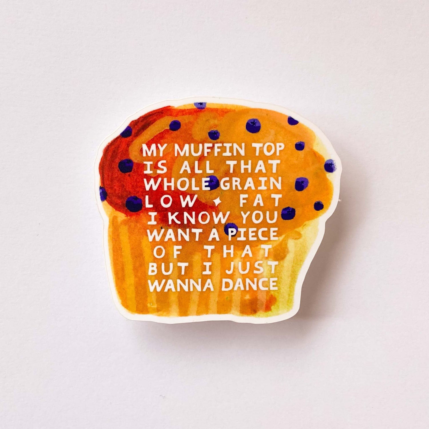 Muffin Top Sticker