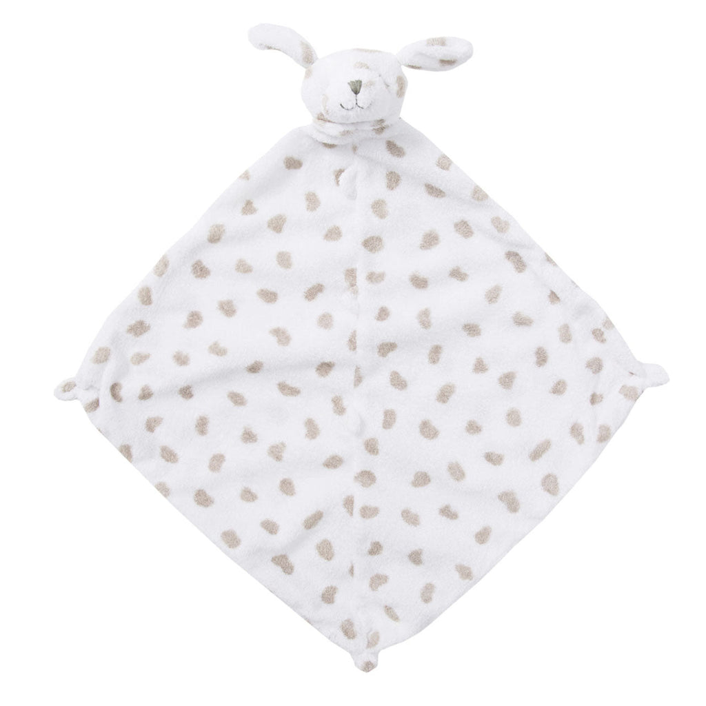 A perfect little security blankie and tagalong for your child. The delicious cashmere-like material is perfect for babies and toddlers to snuggle. Each blankie features a sweet animal head that’s easy to grip. It will bring smiles and comfort to your little napper and will likely become a favorite animal friend to take along on many adventures. Dalmatian
