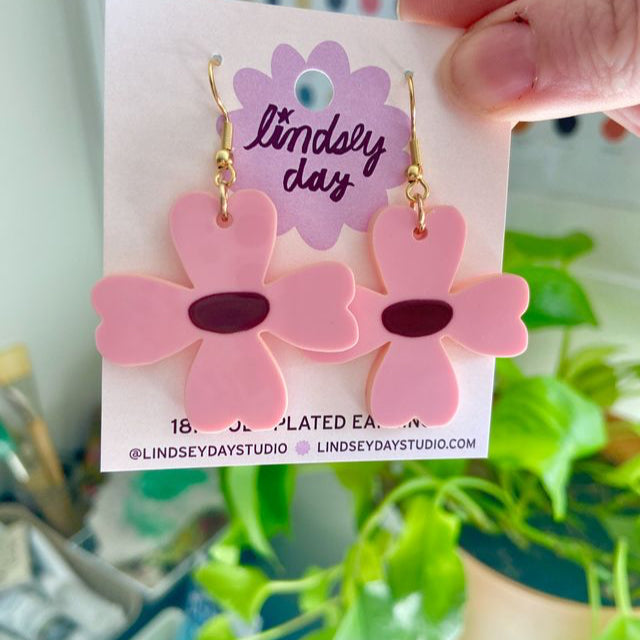Elsa Flower Earrings