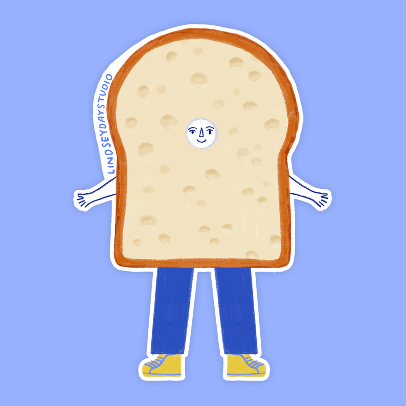 Bailey Bread Sticker