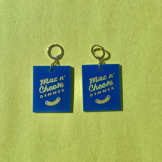 Mac n Cheese Earrings