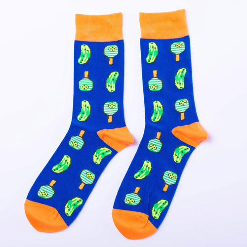 These cotton crew socks are made from the softest cotton with long combed fibers for a luxurious hand feel. The heel, toe and cuff are reinforced for durability. Most importantly, we make them following the highest ethical, labor, and environmental standards. Pickleball.
