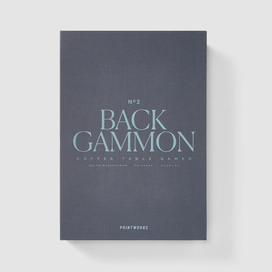 Our "Classic - Backgammon" opens like a book and features a sleek, thin layer of acrylic embellished with intricate patterns, inviting you to enjoy hours of strategic play. It also comes with easy-to-read instructions in English, French, and German. Suitable for two players and recommended for ages 5 and above.