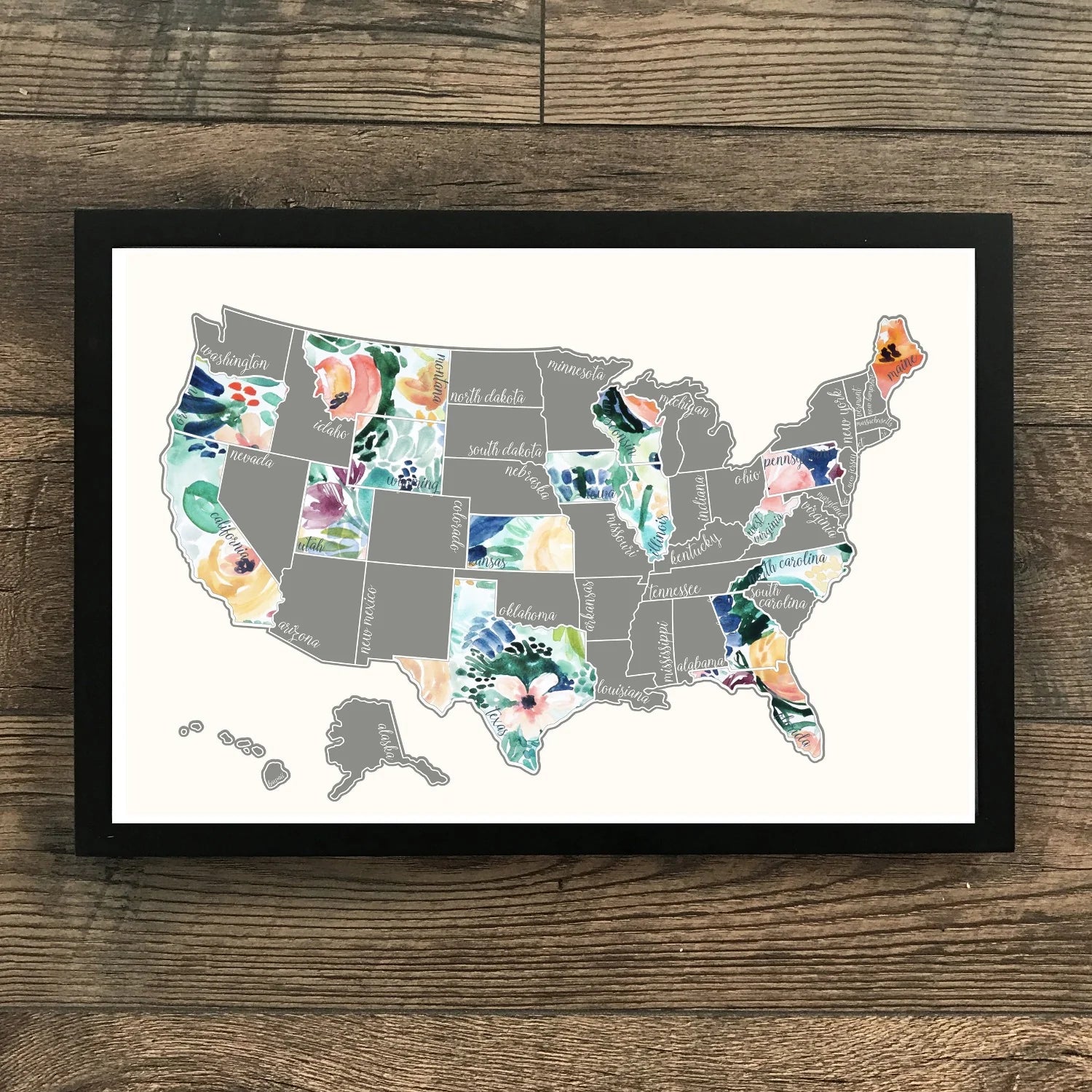 US Scratch Off Maps