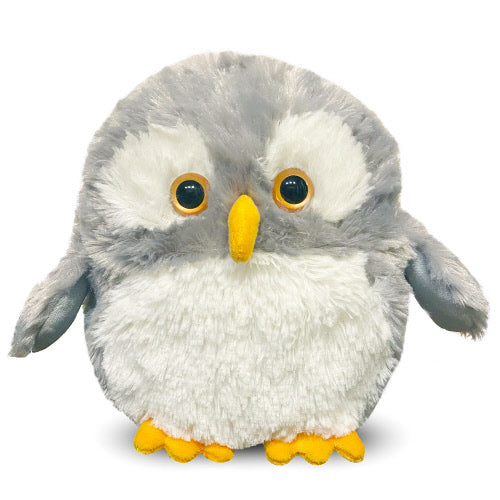 Snuggle up with our Owl Warmies! This cozy heatable plush is perfect for chilly nights. Just pop in the microwave for a warm and snuggly companion. Say goodbye to cold feet with this dino-mite addition to your bedtime routine.
