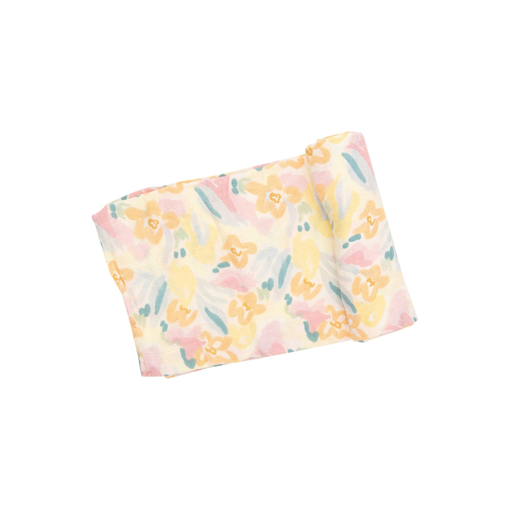 Snuggle, Swaddle , Sleep , Repeat. Our soft and adorable print swaddles are sure to delight everyone! Versatile design that's great for swaddling, nursing , cuddling and so much more. Paris Bouquet