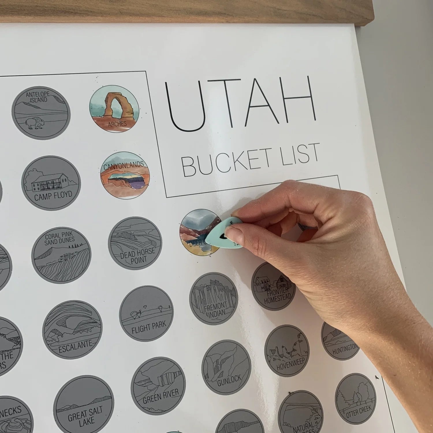 Bucket List Scratch Offs