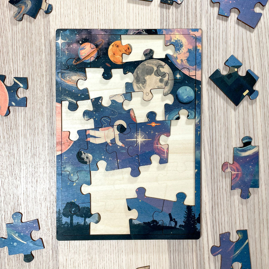 Wonders Above Wood Puzzle