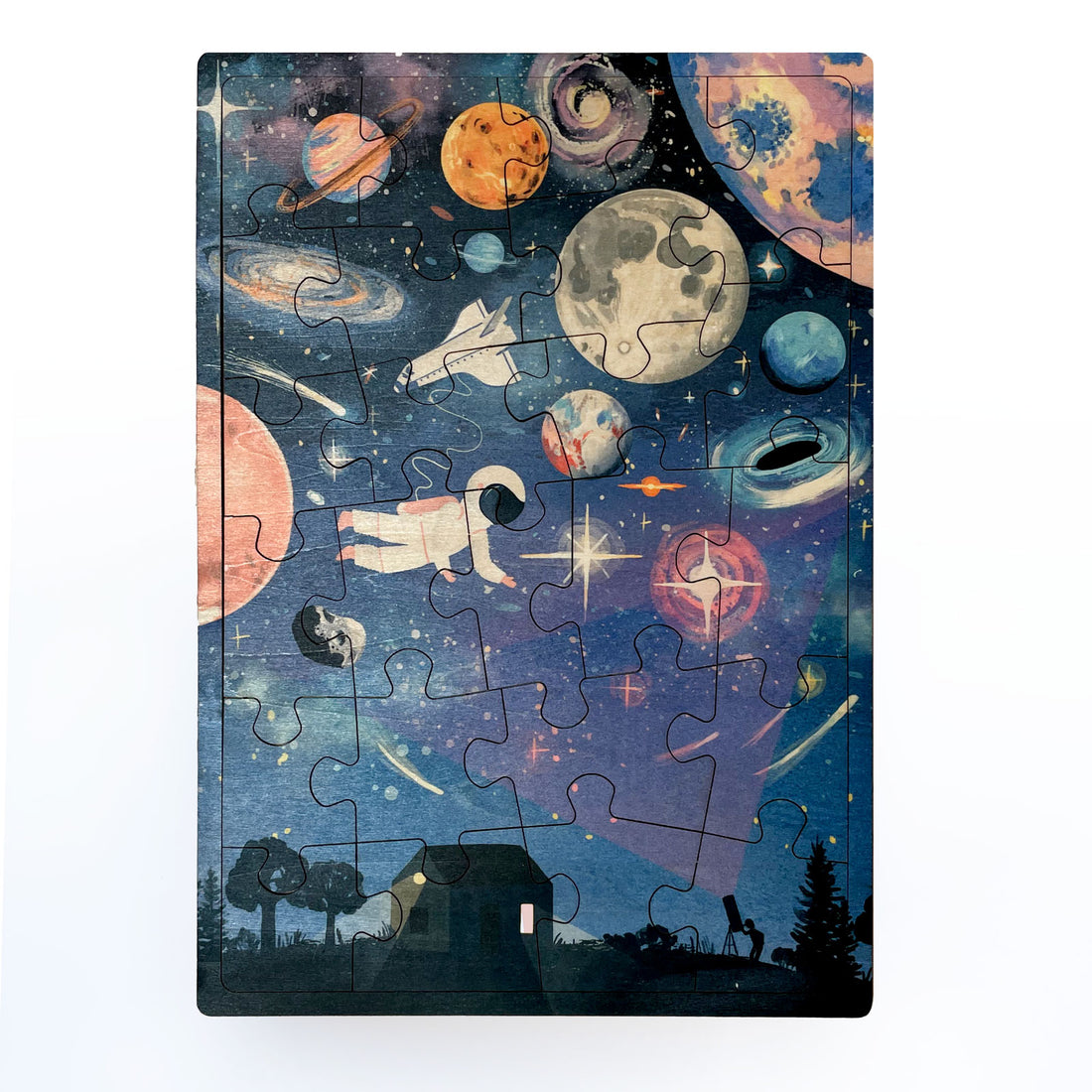 Wonders Above Wood Puzzle