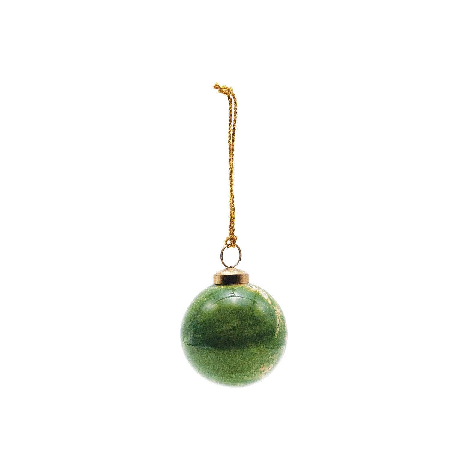 Creative Co-Op Round Glass Ball Ornament - Thumbnail 4