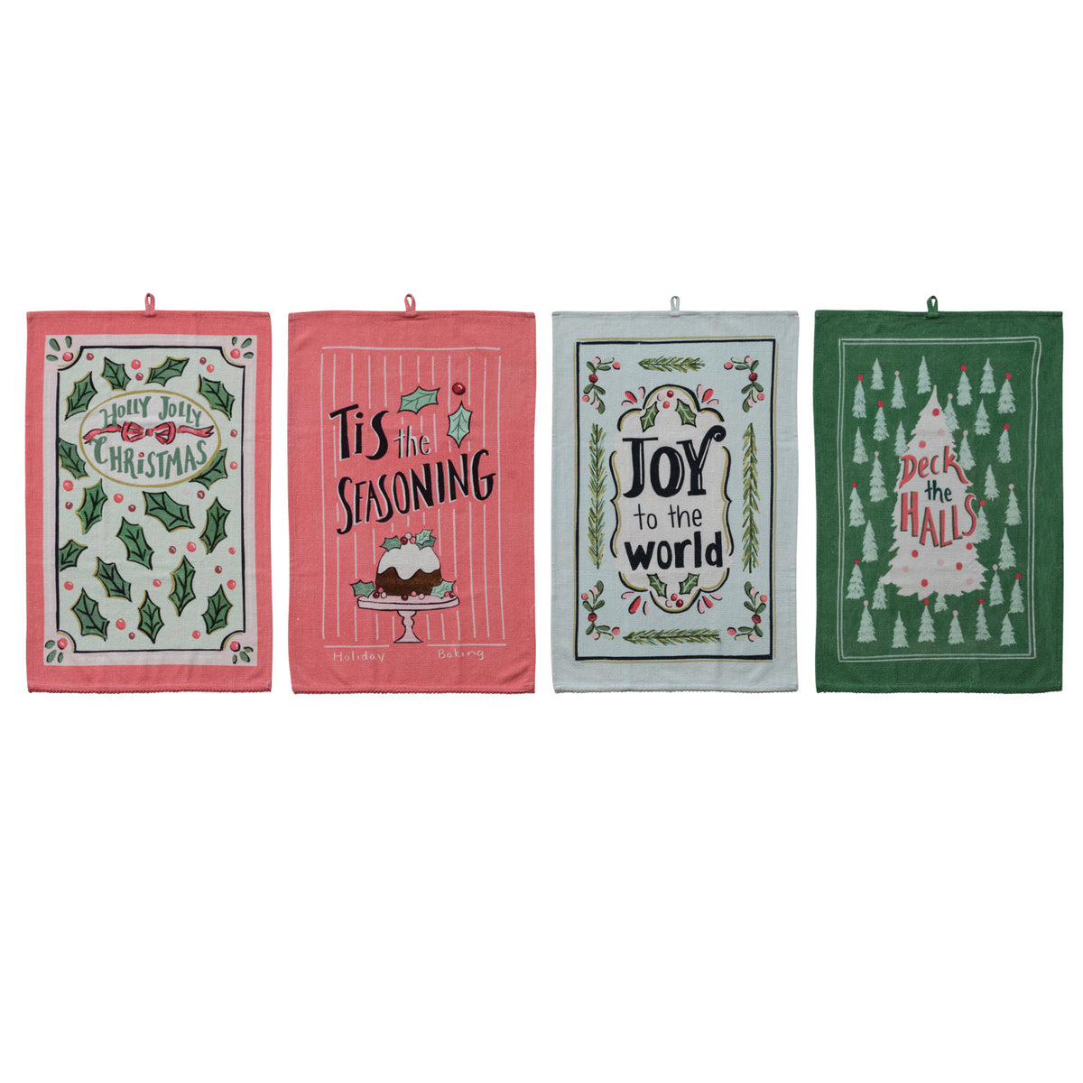 Soft Holiday Whimsy Tea Towel – Holly Jolly Christmas. Bring extra cheer into your kitchen with our Soft Holiday Whimsy Tea Towel in Holly Jolly Christmas. Crafted from soft, durable cotton and finished with playfulness and festive pom-pom trim, this charming towel adds a cozy, welcoming touch to your home throughout the holiday season. Whether you are drying dishes, preparing festive treats, or sharing warm moments with family, it is designed to bring joy and warmth to your everyday routines.