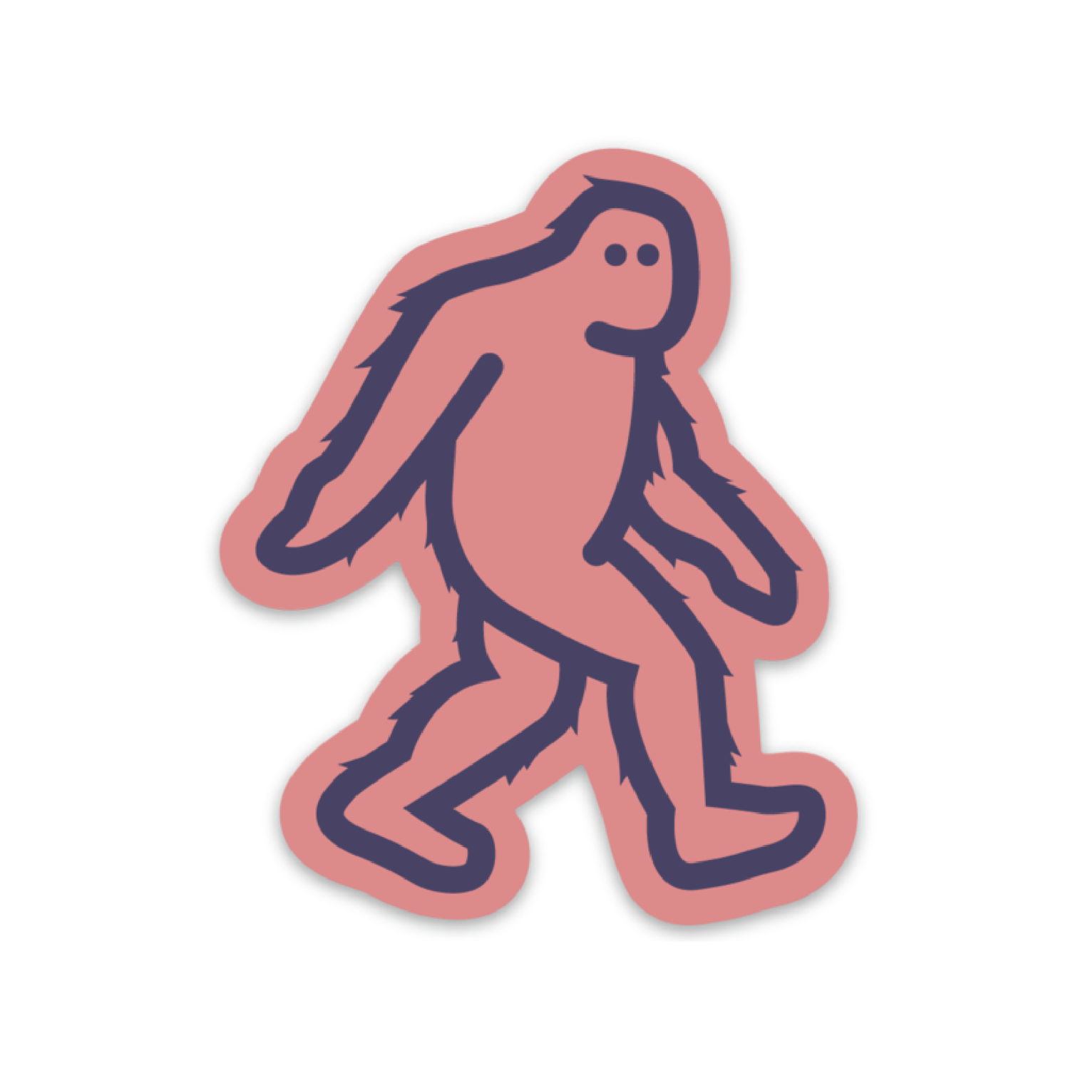 Sasquatch Stickers - More Colors Available