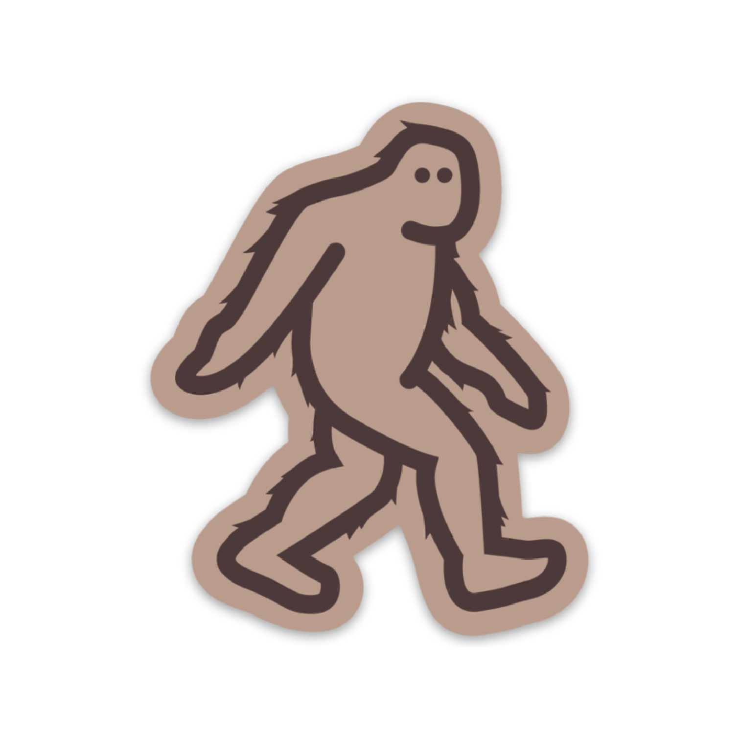 Sasquatch Stickers - More Colors Available