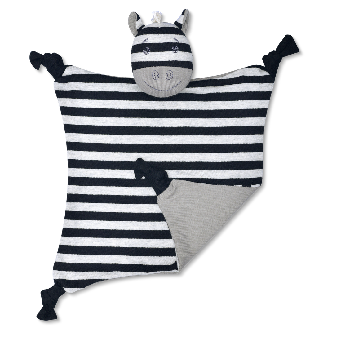 The Ziggy Zebra Blankie offers a soft, comforting companion for your little one. Crafted with gentle materials, it provides warmth and security during naps and bedtime. Its playful zebra design adds a touch of fun, making it a perfect cuddle buddy to soothe and support your child throughout the day and night.