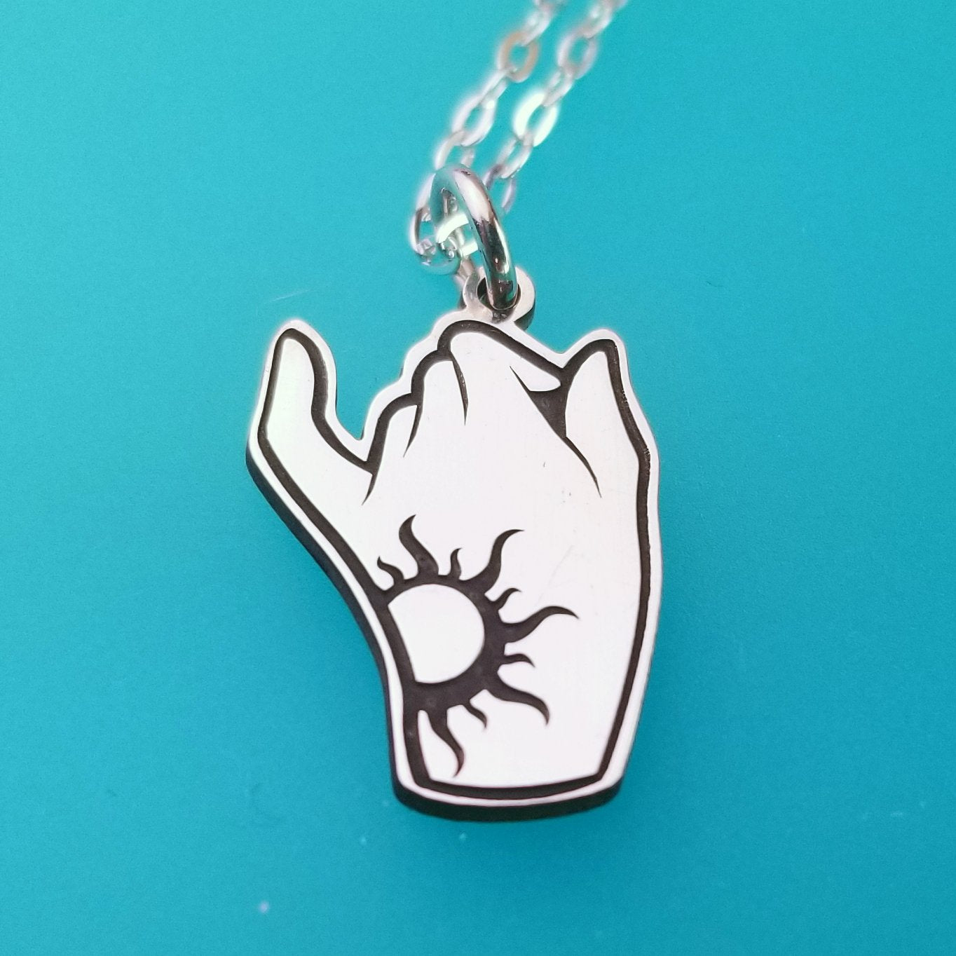 Pinky Promise Sun Necklace