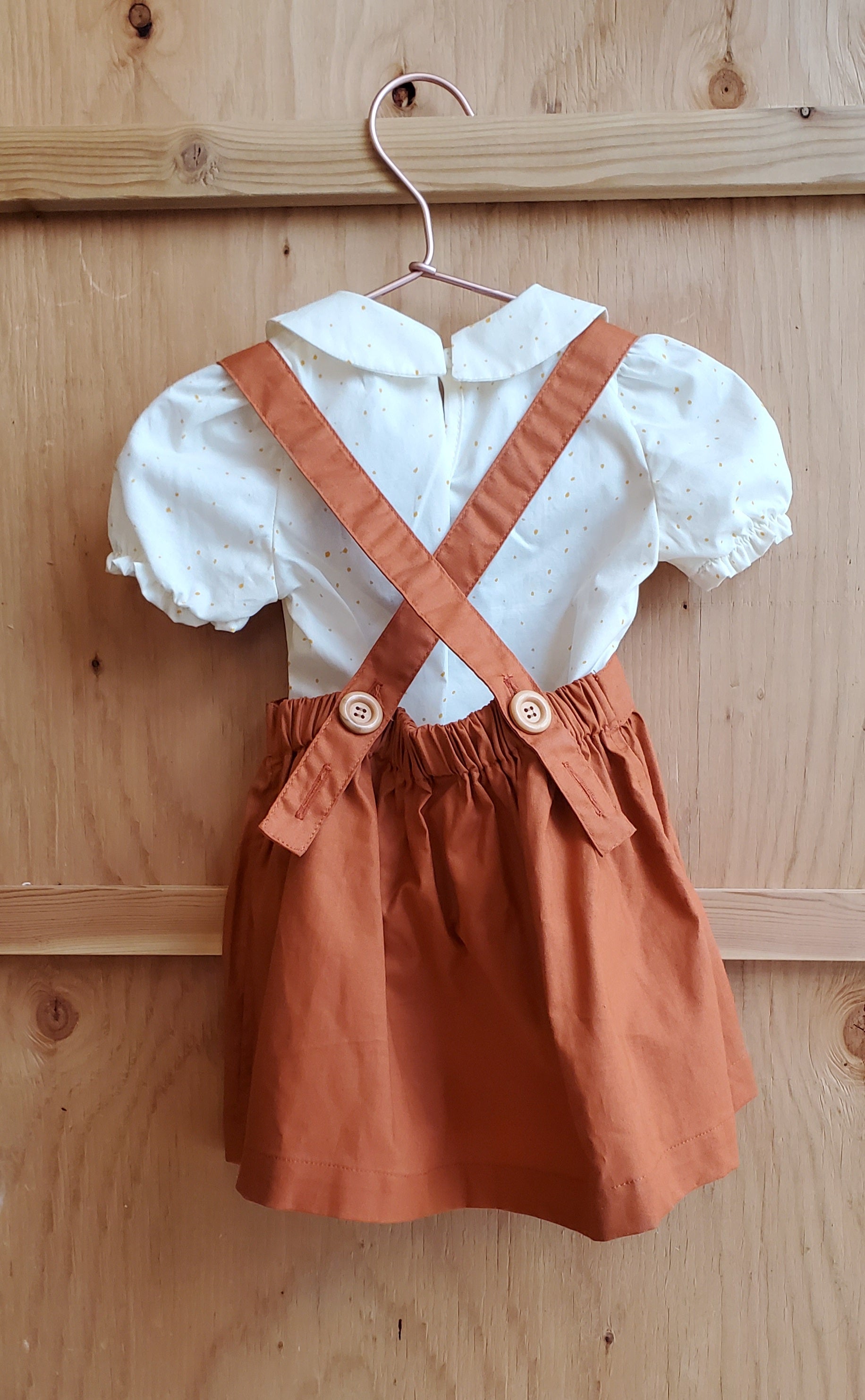 The Andi Trouser Skirt - Rust