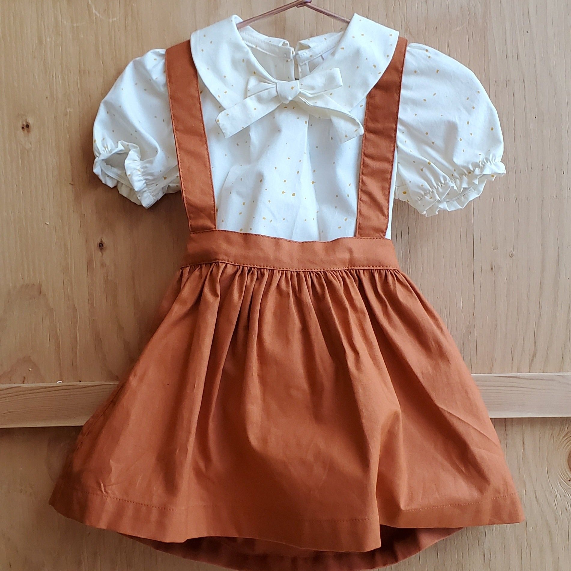 The Andi Trouser Skirt - Rust